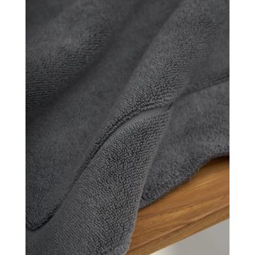 Βαμβακερό Πετσετέ Ανθρακί Πατάκι Μπάνιου Enok 850gsm 50x80cm 50x80cm Ανθρακί - 