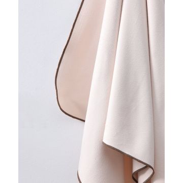 Πετσέτα μπάνιου Survivor με χρωματιστό φεστόνι Λουτρού | 80x150cm Εκρού - 