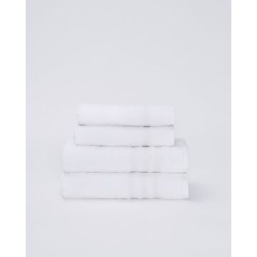 Λευκή Βαμβακερή Ξενοδοχειακή Πετσέτα  620gsm Valentino Άσπρο