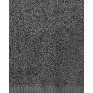 Βαμβακερή Αντιχλωριακή Πετσέτα Πισίνας Ξαπλώστρας Blur 100x200cm Γκρι Σκούρο - 