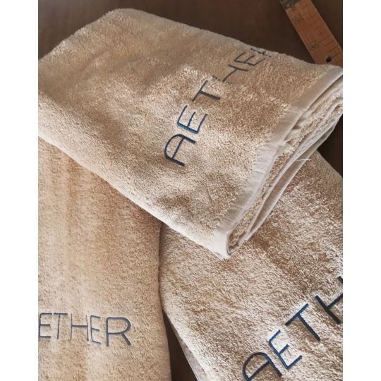 Βαμβακερή Πετσέτα Πισίνας Reactive Βαφή 80x160cm Blur 480gsm