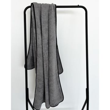 Μπουρνουζοπετσέτα | 90x200cm - Γκρι απαλό [MODEL PNN-008000.701131]