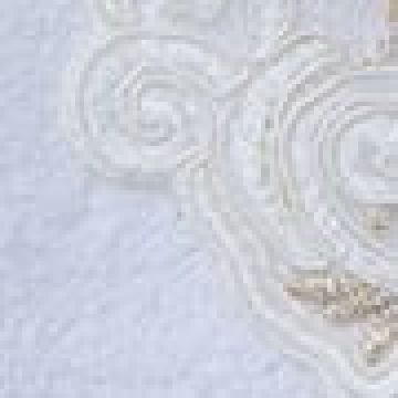 Βαμβακερή Πετσέτα Χειρός με Μοτιφ Εκρού Society 30x50cm Χειρός | 30x50cm Άσπρο - 