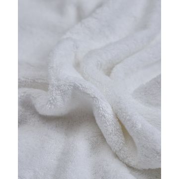 Ξενοδοχειακή Bamboo Λευκή Πετσέτα Ithaca 600gsm Άσπρο - 