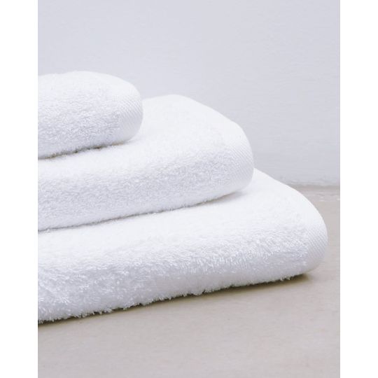 Βαμβακερή Λευκή Πετσέτα Charlotte 430gsm Άσπρο