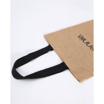 Οικολογική Tote Bag Φυσική Γιούτα Anabella 40x45cm Μπεζ - 