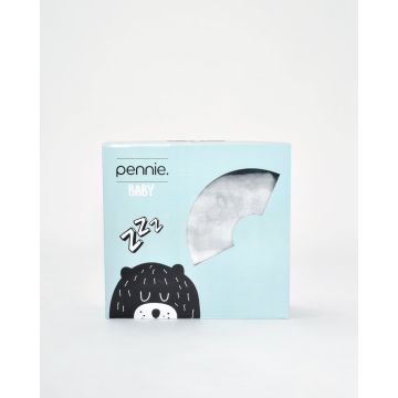 Βρεφική Βελουτέ Κουβέρτα Κούνιας Bear Prince με Ψηφιακή Εκτύπωση 100x140cm Κούνιας (100x140cm) Σιέλ - 