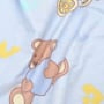 Βαμβακερό Παιδικό Ζεύγος Μαξιλαροθήκες Bears & Planes 50x70cm 50x70cm Σιέλ - 