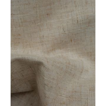 Σετ πετσέτες φαγητού με κέντημα φύλλο και αζούρ στο τελείωμα 42x42cm Μπεζ - 