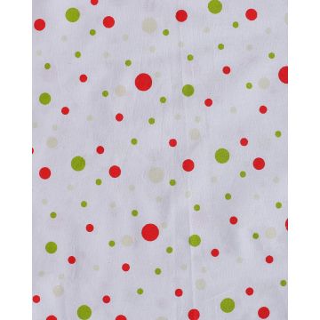 Διακοσμητική Πουά Μαξιλαροθήκη Poua 45x50cm Άσπρο - 