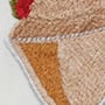 Σετ Πετσέτες Φαγητού 4 τεμ με Κέντημα Παγωτό Ice Cream 40x40cm Εκρού - 