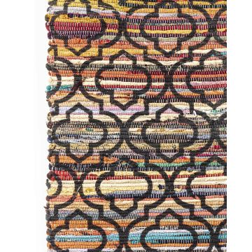 Folklore Βαμβακερό Χαλί Κουρελού Ψηφιακή Εκτύπωση Taj Mahal 90x150cm 90x150cm Multi - 