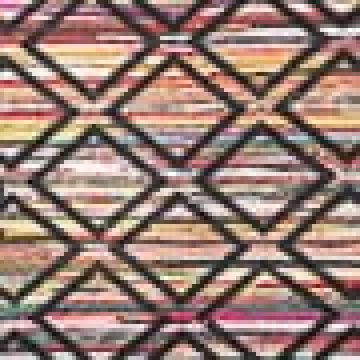 Folklore Βαμβακερό Χαλί Κουρελού Ψηφιακή Εκτύπωση Kerala 90x150cm 90x150cm Multi - 