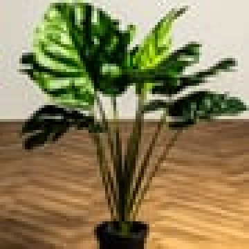 Μονστέρα Τεχνητή Πράσινη Plant 60cm. Πράσινο - 
