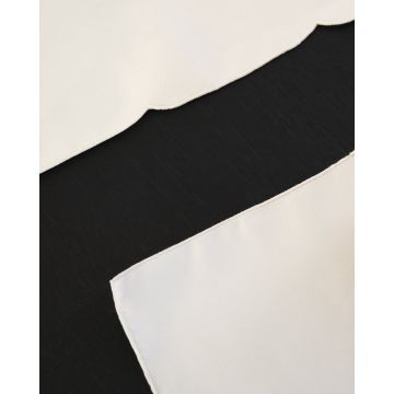 Σετ 4 τεμ Πετσέτες Φαγητού Κέντημα Λευκή Μαργαρίτα Bo Maison 40x40cm Εκρού - 