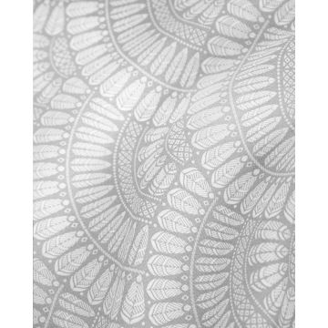 Τραβέρσα με Γεωμετρικό Σχέδιο Napoli 45x172cm Τραβέρσα (45x172cm) Γκρι - 