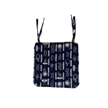 Λονέτα Τετράγωνο Μαξιλάρι Καρέκλας Nautica 45x45cm 45x45 2cm