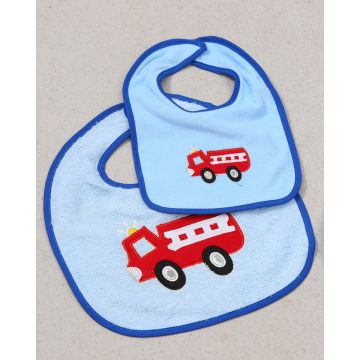 Σετ πετσετέ Fire Extinguisher με κέντημα πυροσβεστικό όχημα Σετ Σιέλ - 