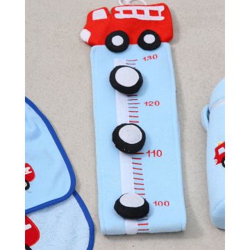 Σετ πετσετέ Fire Extinguisher με κέντημα πυροσβεστικό όχημα Σετ Σιέλ - 