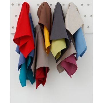 Βαμβακερό Βυσσινί Ποτηρόπανο Νηματοβαφή Bazil 45x60cm Βυσσινί - 