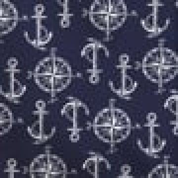 Τραβέρσα με Πυξίδες και Άγκυρες Angira Τραβέρσα (45x170cm) Μπλε Σκούρο - 