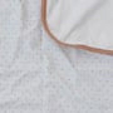 Βρεφική Βαμβακερή Κουβέρτα Λίκνου με Μπεζ Πουά Baby Hug 90x70cm.  Λίκνου (90x70cm) Εκρού - 