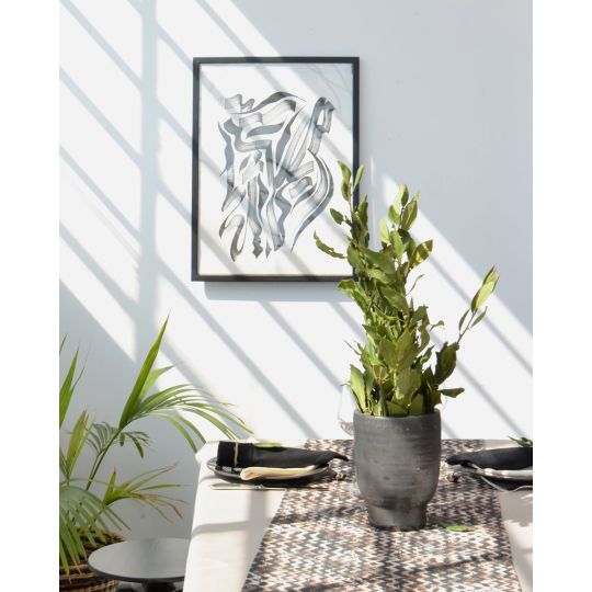 Τραβέρσα Chevron Σχέδιο Verona Verde 40x155cm.  Τραβέρσα (40x155cm) Καφέ