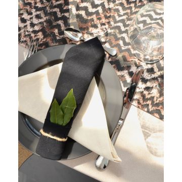 Τραβέρσα Chevron Σχέδιο Verona Verde 40x155cm.  Τραβέρσα (40x155cm) Καφέ - 