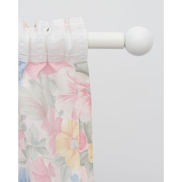 Έτοιμη Ραμμένη Κουρτίνα Floralistas D 140x270cm Στενό Φύλλο (140x270cm) Multi - 