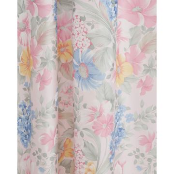 Έτοιμη Ραμμένη Κουρτίνα Floralistas D 140x270cm Στενό Φύλλο (140x270cm) Multi - 