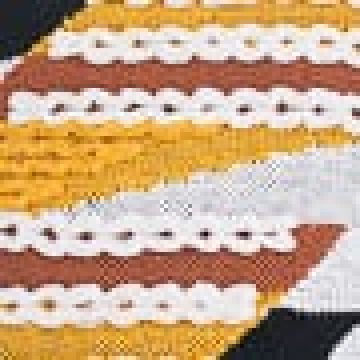 Boho Βαμβακερή Εμπριμέ Μακραμέ Μαξιλαροθήκη Φιγούρας Arun 45x45cm 45x45cm Multi - 