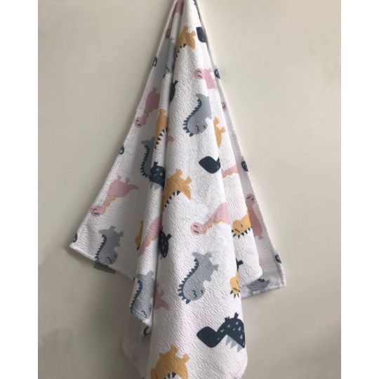 Βαμβακερή Παιδική Πετσέτα Θαλάσσης Dino Park 70x150cm Θαλάσσης | 70x150cm