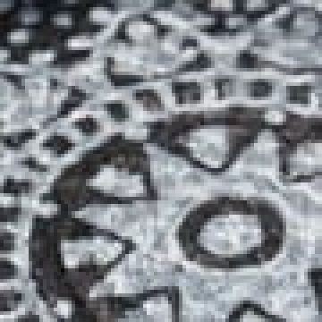 Ψάθα Στρογγυλό Πλεκτό Οικολογικό Σουπλά Γιούτας Gimlet Design 4 Φ30cm Διάμετρος 30cm Σιέλ - 