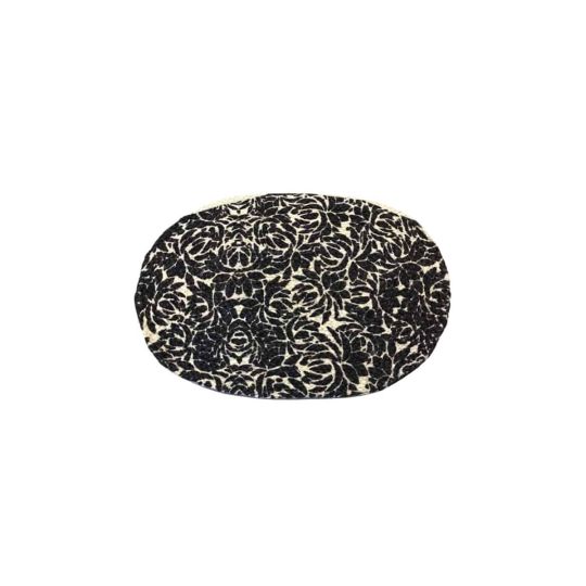 Ψάθα Πλεκτό Οικολογικό Οβάλ Χαλί Εισόδου Γιούτα Gimlet Design 10 40x60cm 40x60cm Μπεζ Απαλό