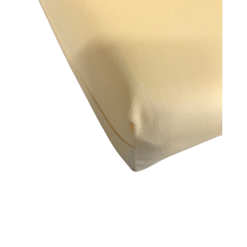 Βαμβακερό Μαξιλάρι Καρέκλας, Πολυθρόνας Φερ Φορζέ με Φερμουάρ Amarelo 34x42+4cm Κίτρινο - 