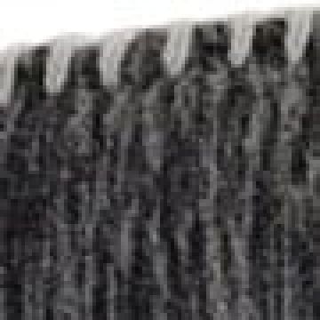 Μονή Γκρι Melange Κουβέρτα Polar Fleece Λευκό Φεστόνι Eazy 150x200cm Μονή (150x200cm) Γκρι - 