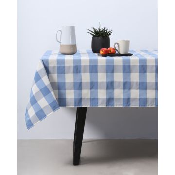Τραπεζομάντηλο Μεγάλο Καρώ Νηματοβαφή Cabanna