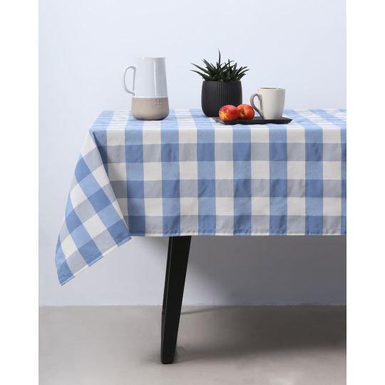 Τραπεζομάντηλο Μεγάλο Καρώ Νηματοβαφή Cabanna