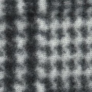 Βρεφική Fleece Pied De Poule Μαξιλαροθήκη Firenze 30x45cm 30x45cm Μαύρο - 