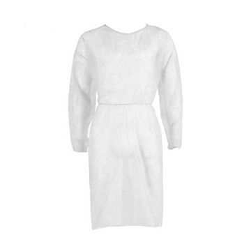 Ολόσωμη Αδιάβροχη Αποστειρωμένη Ποδιά Μίας Χρήσης Protect One Size (70x110cm) Άσπρο