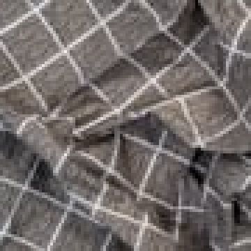 Microsilk Κομποζέ Εμπριμέ Oxford Ζεύγος Μαξιλαροθήκες Άσπρο-Μαύρο Καρό Nano 50x70+5cm 50x70 5cm Μαύρο - 