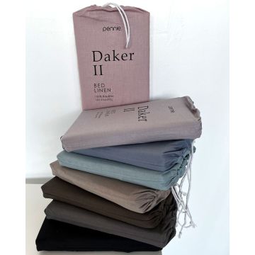 Βαμβακερή Μονόχρωμη Παπλωματοθήκη Daker II