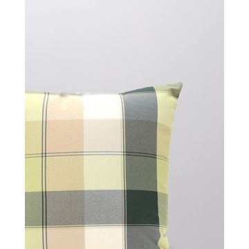 Καρώ Παραλληλόγραμμη Μαξιλαροθήκη Soho Thirteen 35x40cm 35x40cm Πράσινο - 