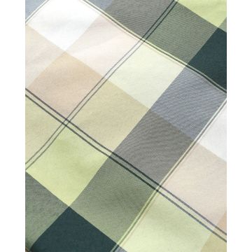 Καρώ Παραλληλόγραμμη Μαξιλαροθήκη Soho Thirteen 35x40cm 35x40cm Πράσινο - 
