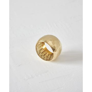 Δαχτυλίδι Πετσέτας Φαγητού Χρυσός Ορείχαλκος Ember One Size (5x5cm) Χρυσό - 