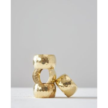 Δαχτυλίδι Πετσέτας Φαγητού Χρυσός Ορείχαλκος Ember One Size (5x5cm) Χρυσό - 