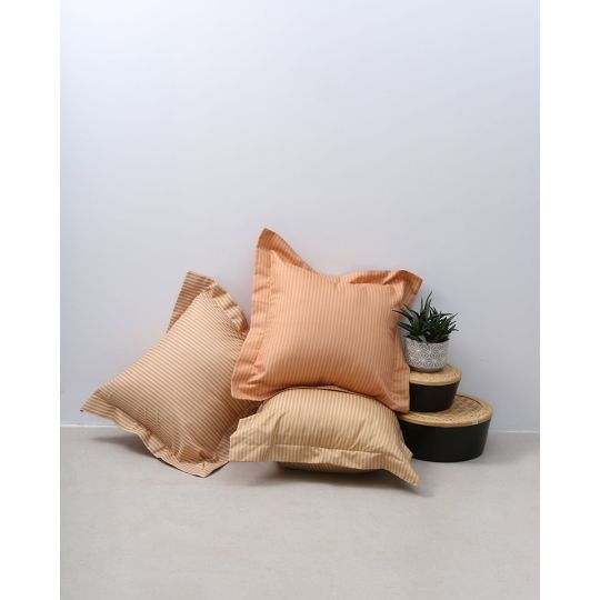 Microsilk Διακοσμητική Ριγέ Μαξιλαροθήκη Rumba σε 3 Αποχρώσεις 2 Διαστάσεις