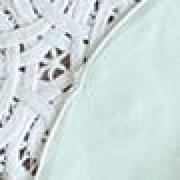 Βαμβακερή Βεραμάν Γλυκοθήκη με Δαντέλα.  One Size Βεραμάν - 