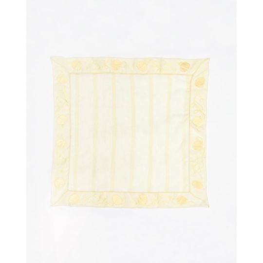 Πασχαλινό Διακοσμητικό Καρέ Οργάντζα 90x90cm 2 ατόμων | 90x90cm Κρεμ