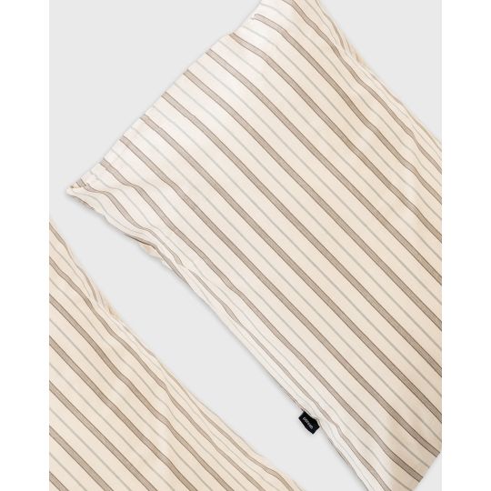 Βαμβακερό Ριγέ Ζεύγος Μαξιλαροθήκες Japonica σε 2 Αποχρώσεις 50x70cm 50x70cm